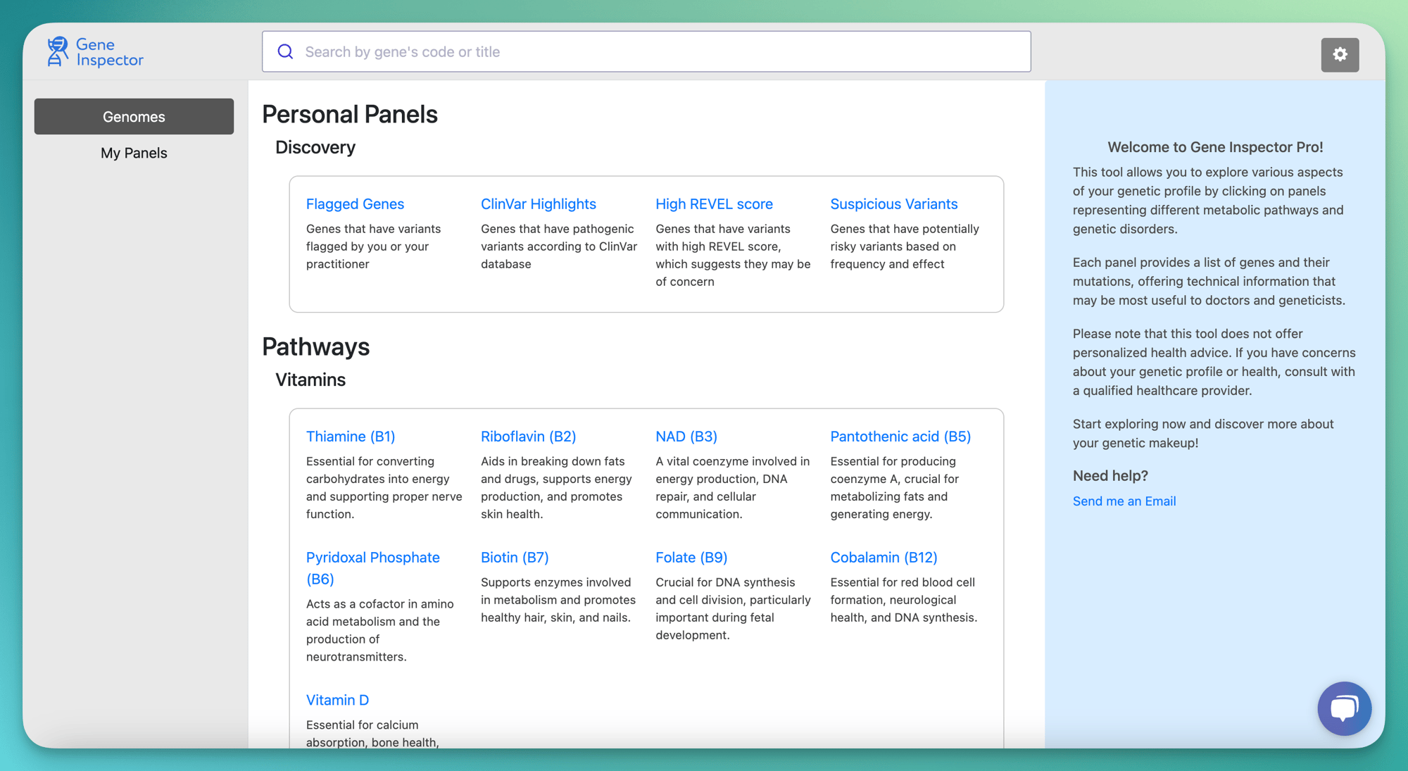 Genome Page
